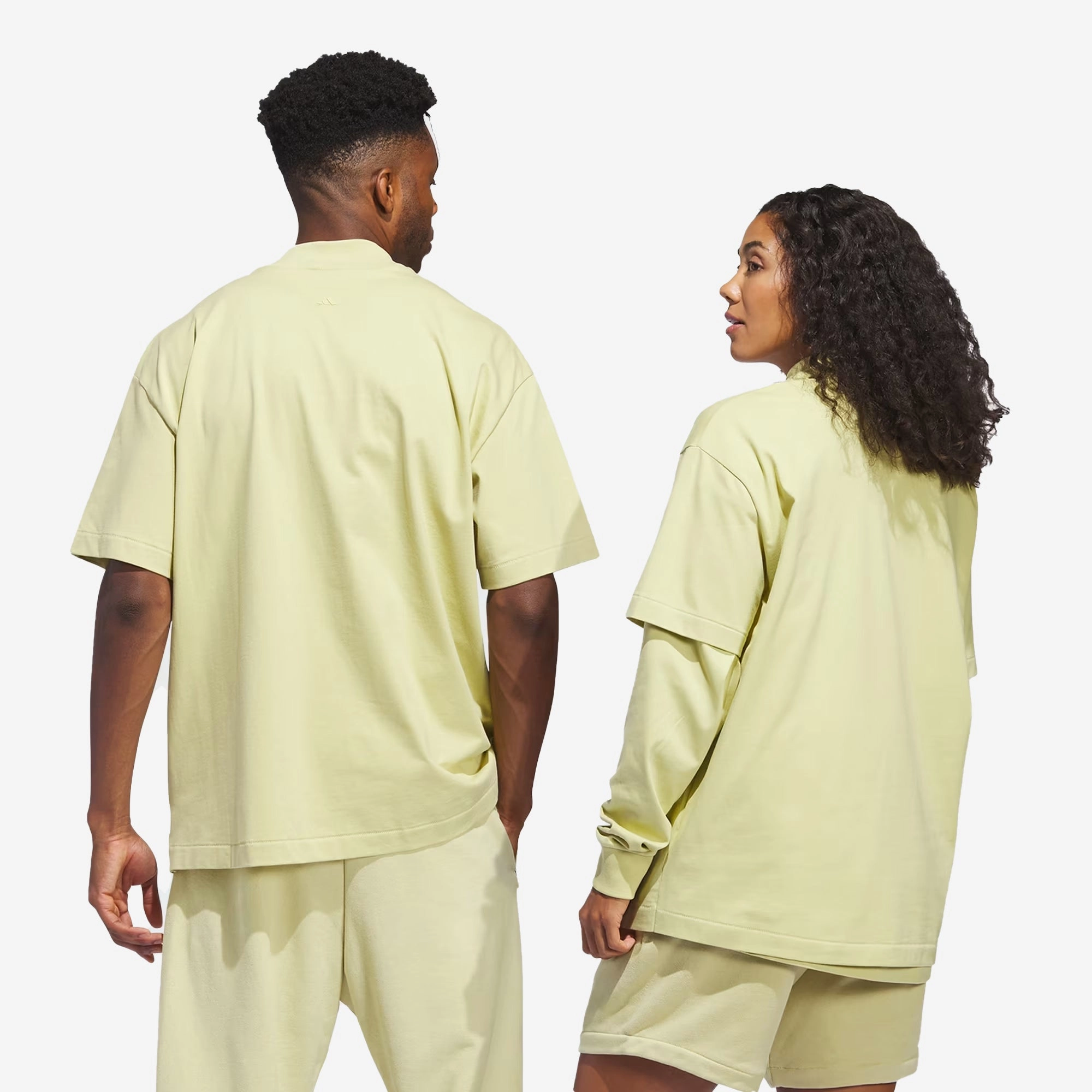 Adidas | BASKETBALL TEE  { HALO GOLD/HALO GOLD