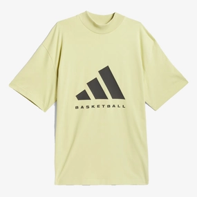Adidas | BASKETBALL TEE  { HALO GOLD/HALO GOLD