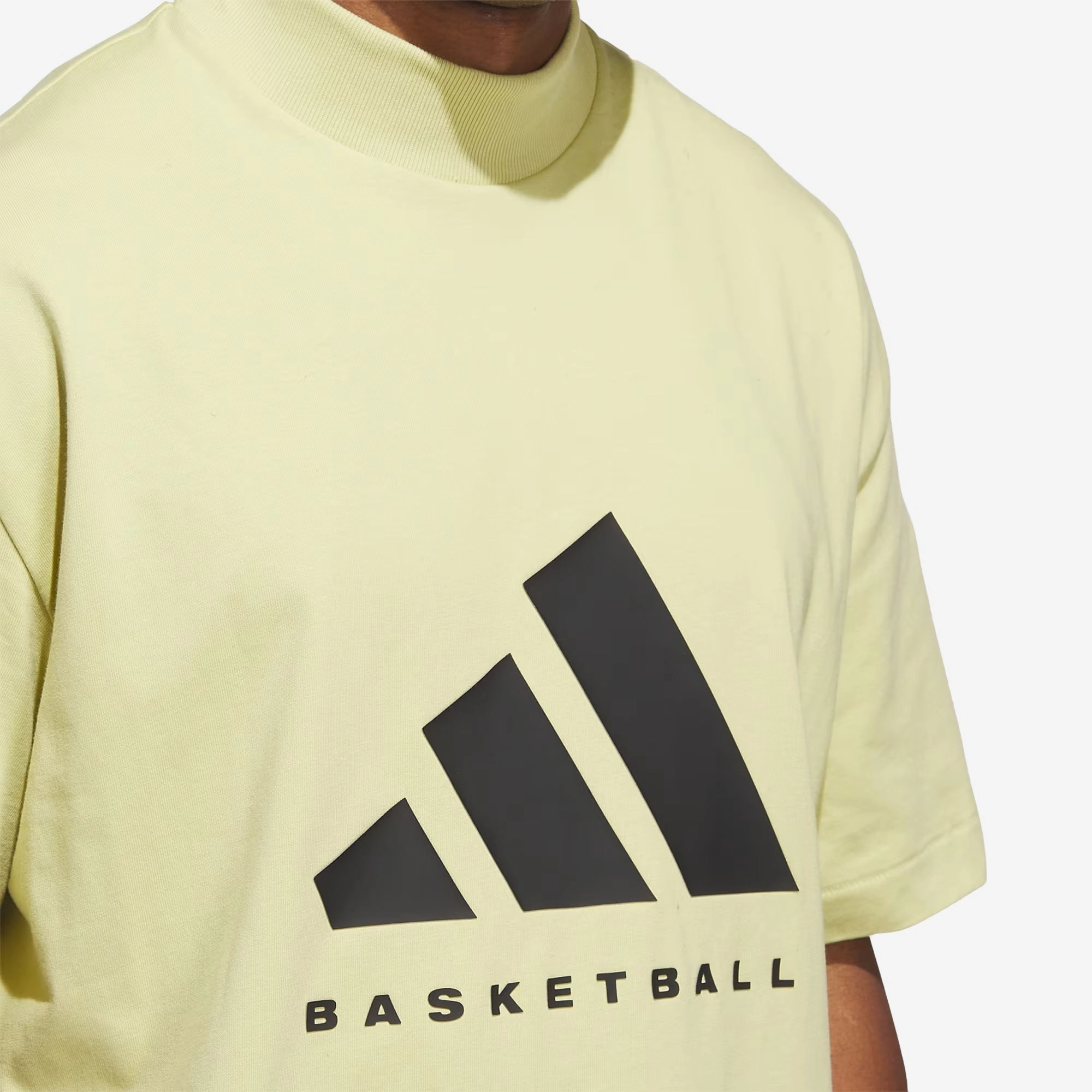 Adidas | BASKETBALL TEE  { HALO GOLD/HALO GOLD