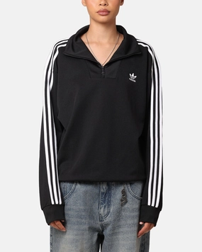 Adidas Funnel Neck Track Jacket Black