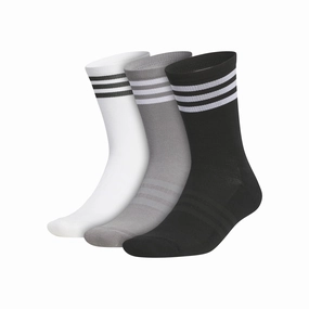 adidas Golf 3 Pack Crew Sock