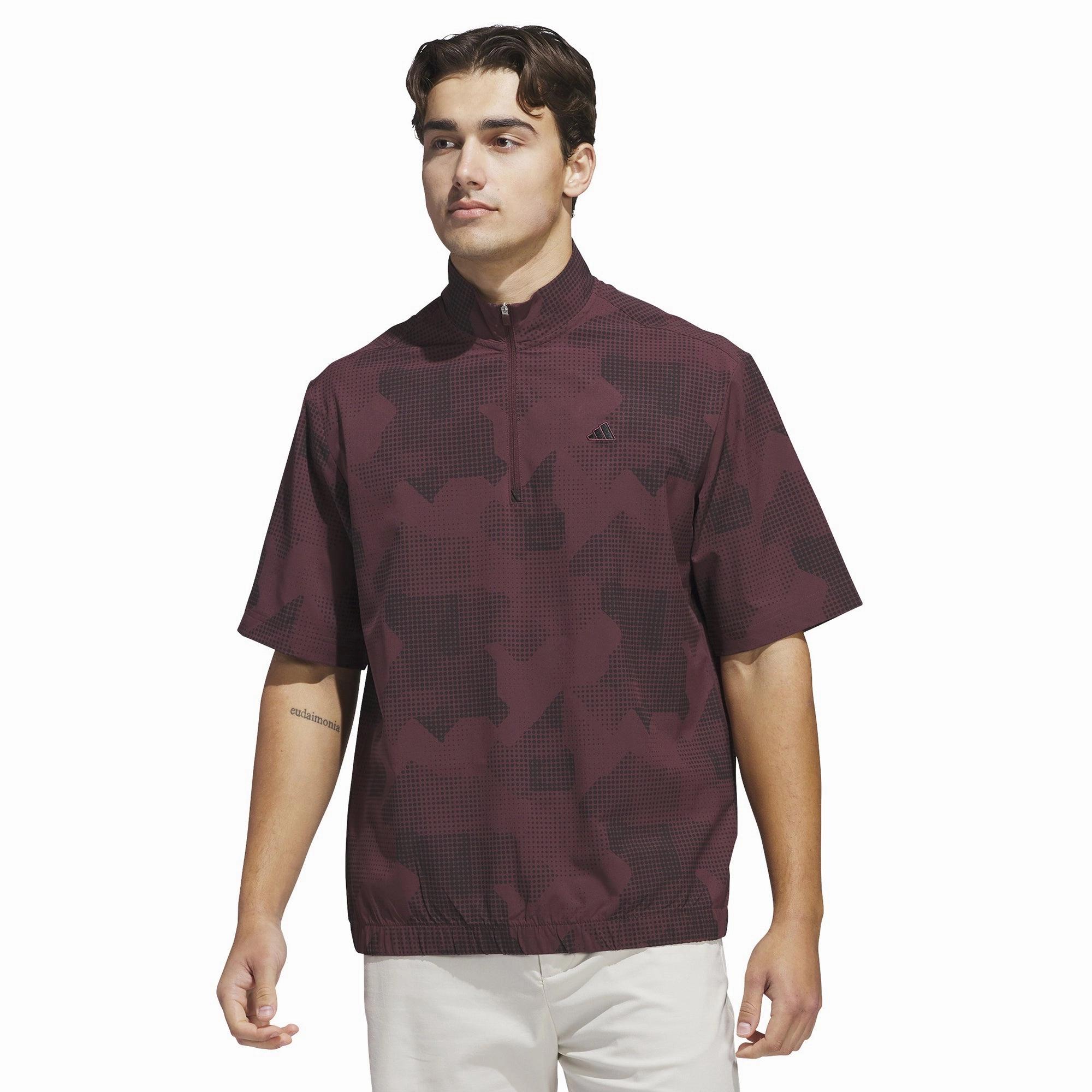 adidas Golf Go-To DWR SS 1/2 Zip