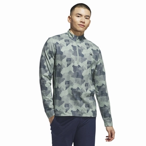 adidas Golf Go-To Print 1/4 Zip