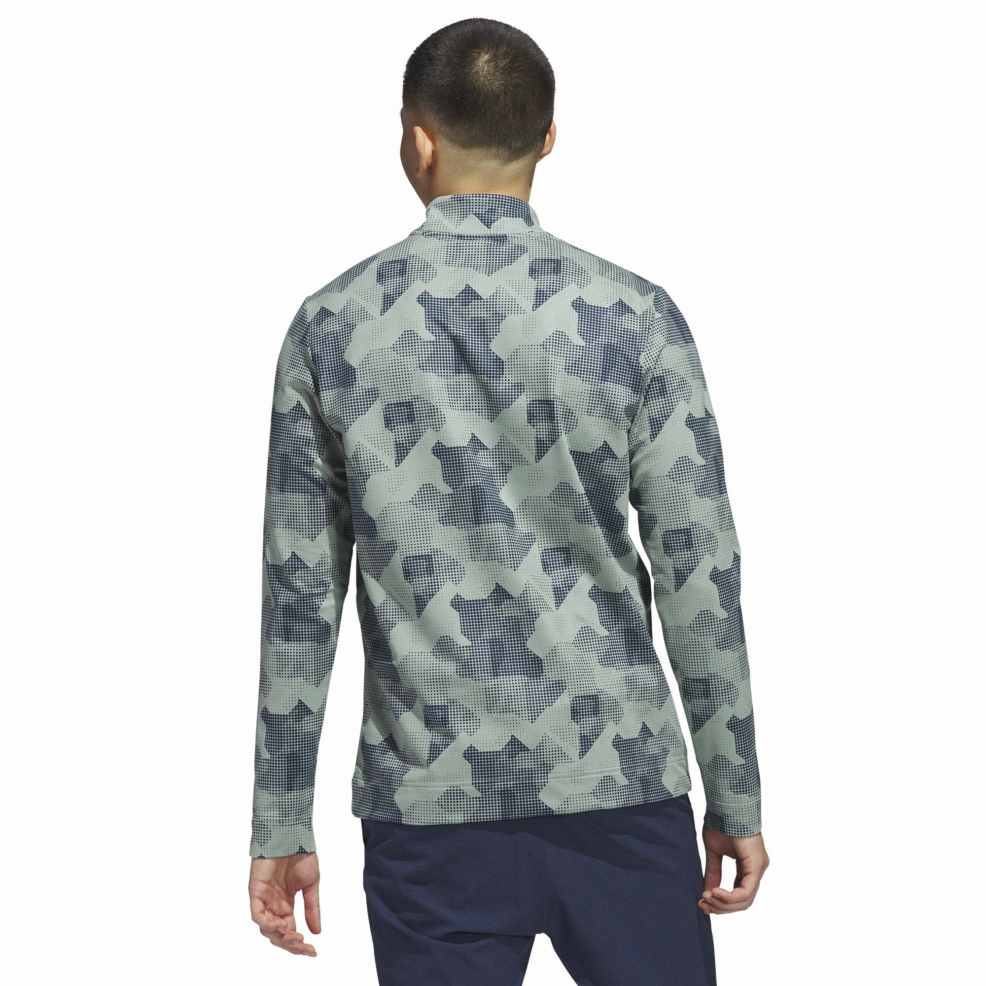 adidas Golf Go-To Print 1/4 Zip
