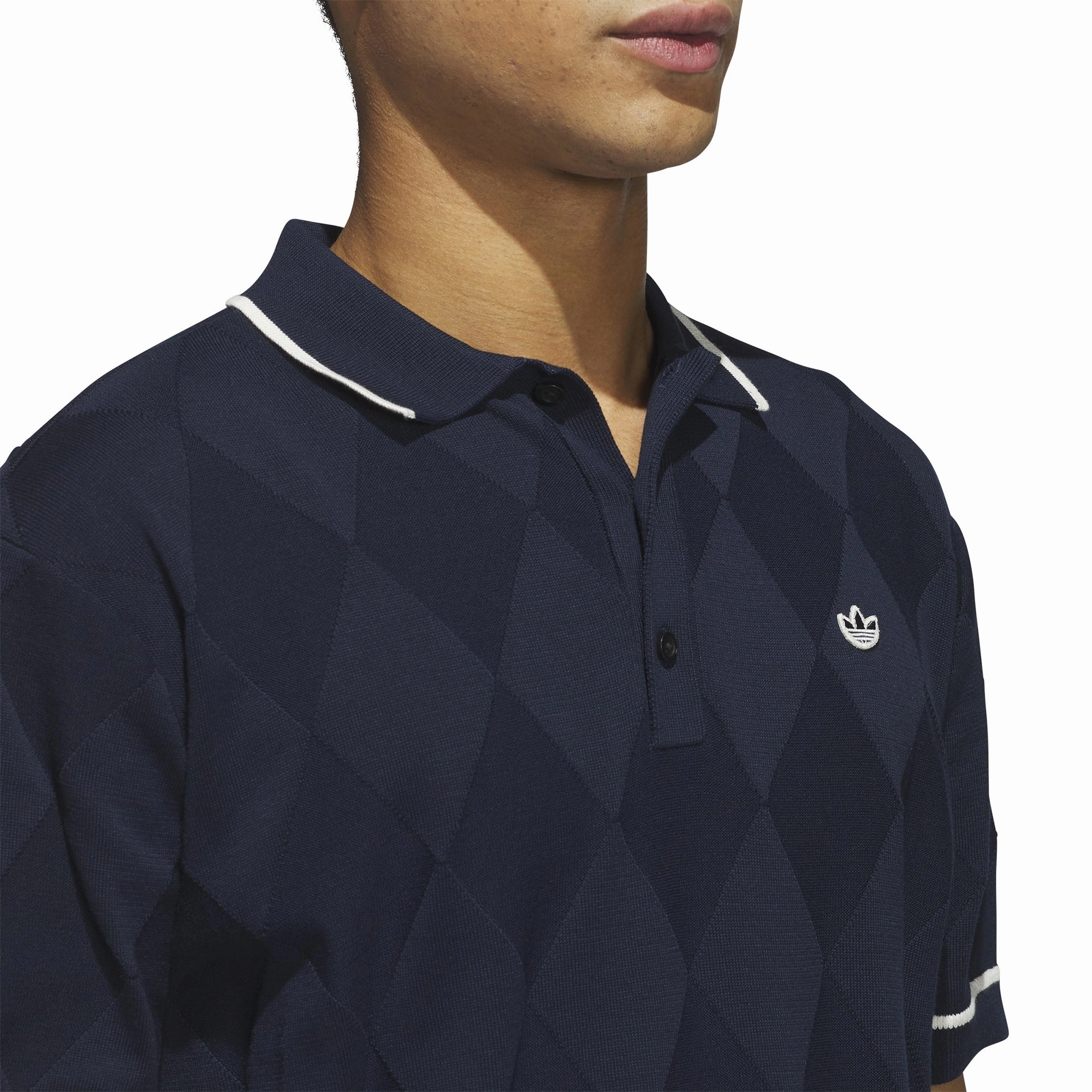 adidas Golf Originals Argyle Knit Shirt
