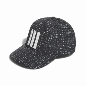 adidas Golf Tour 3-Stripes Print Snapback Cap
