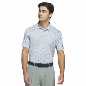 adidas Golf Ultimate365 Printed Mesh Shirt