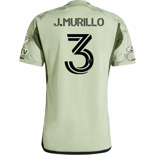 adidas LAFC Authentic Jesús Murillo Away Jersey w/ MLS   Apple TV   Ford Patches 24/25 (Magic Lime)