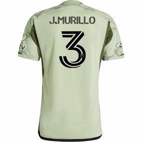 adidas LAFC Authentic Jesús Murillo Away Jersey w/ MLS   Apple TV   Ford Patches 24/25 (Magic Lime)