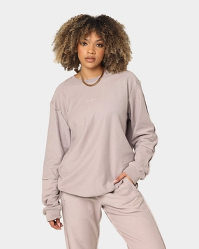 Adidas Loopback Crewneck Vapour Grey
