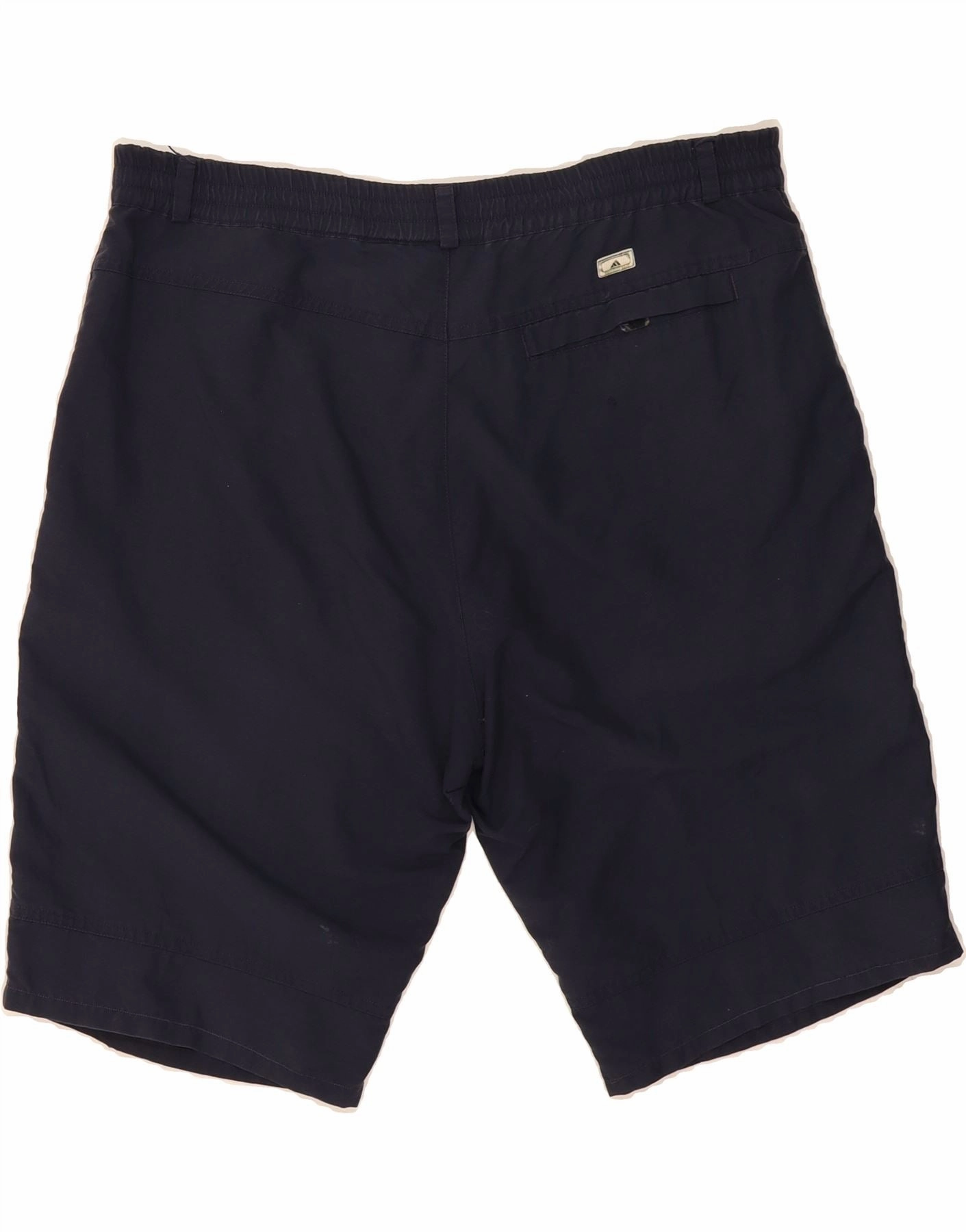 ADIDAS Mens Chino Shorts W34 Large  Navy Blue Polyester