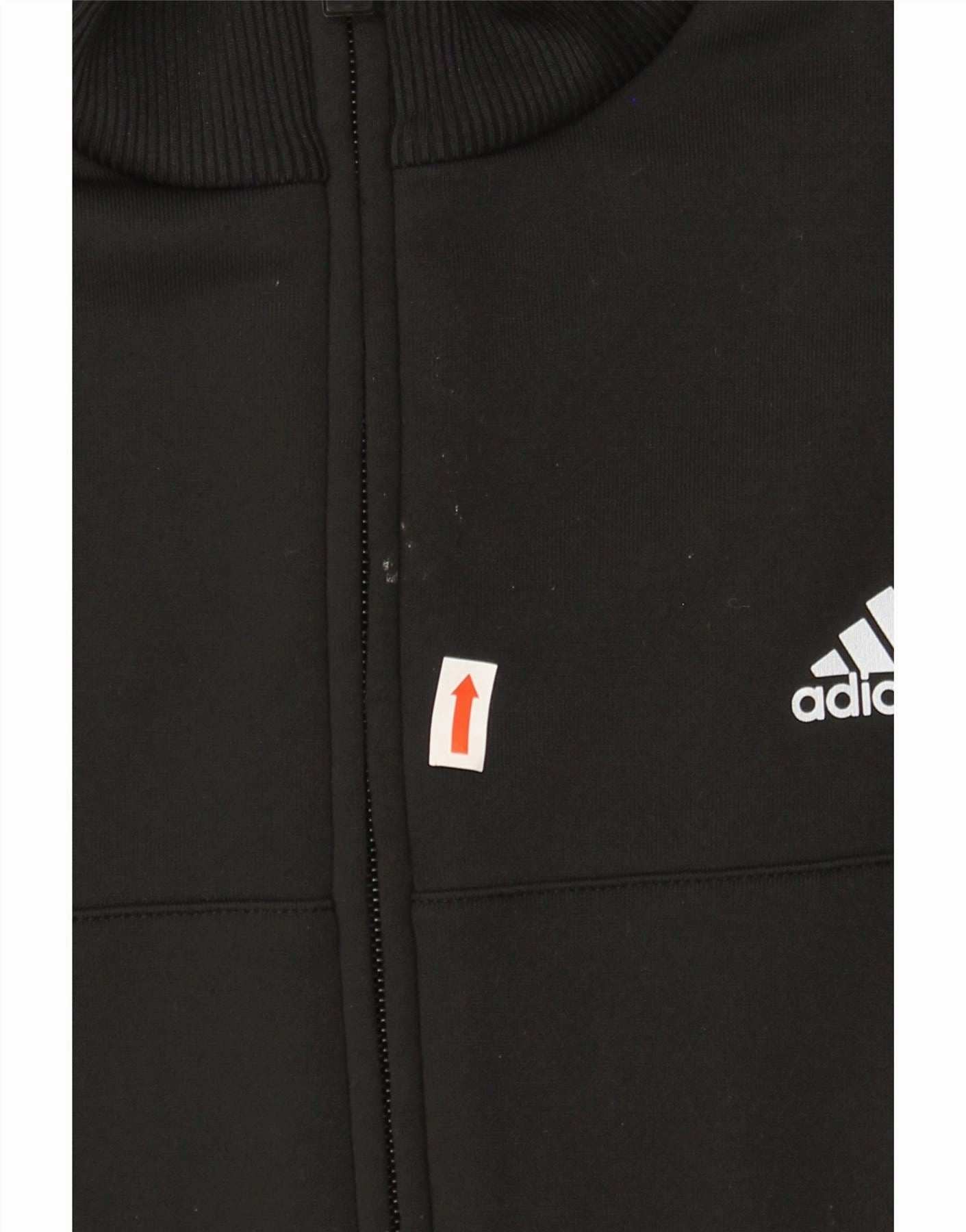 ADIDAS Mens Climacool Tracksuit Top Jacket Medium Black Colourblock
