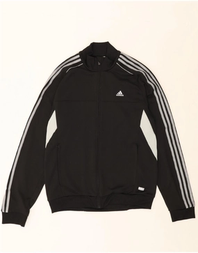 ADIDAS Mens Climacool Tracksuit Top Jacket Medium Black Colourblock