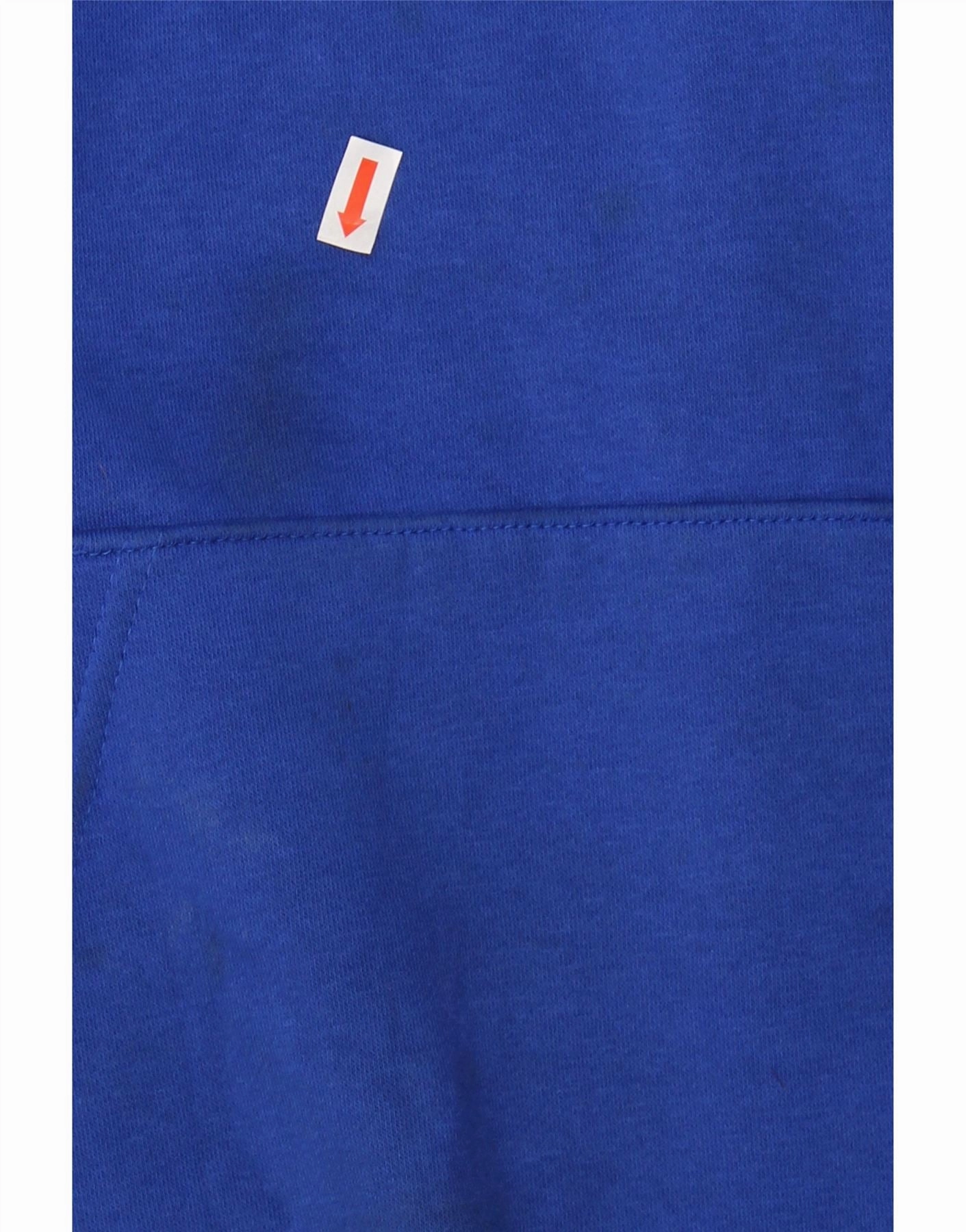 ADIDAS Mens Graphic Hoodie Jumper 2XL Blue Cotton