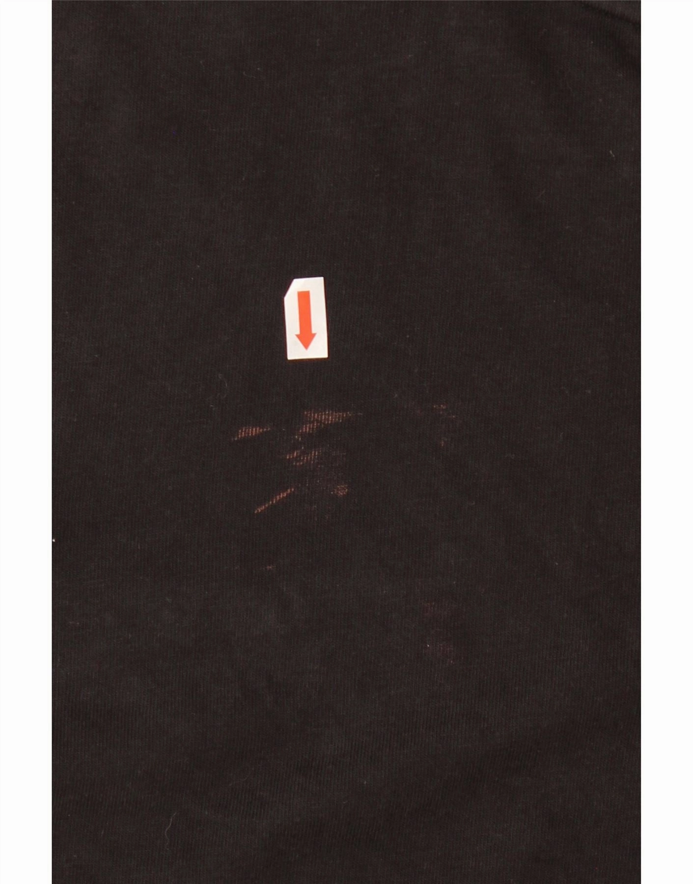 ADIDAS Mens T-Shirt Top Small Black Cotton