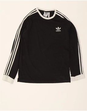 ADIDAS Mens Top Long Sleeve Medium Black