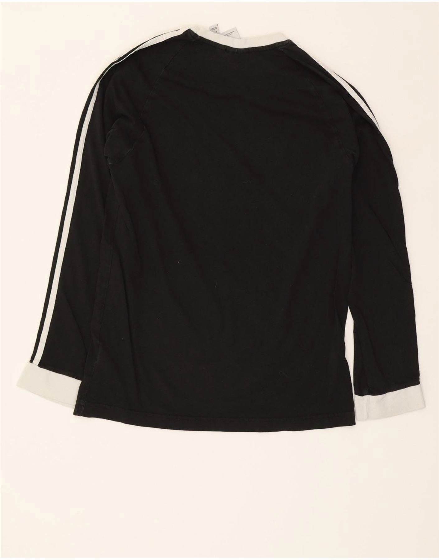 ADIDAS Mens Top Long Sleeve Medium Black