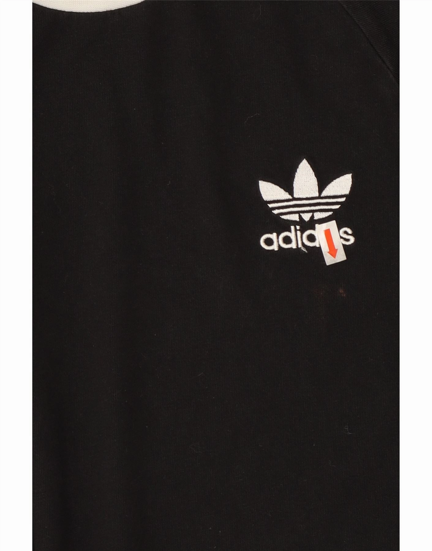 ADIDAS Mens Top Long Sleeve Medium Black
