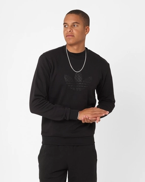 Adidas Monogram Crewneck Black