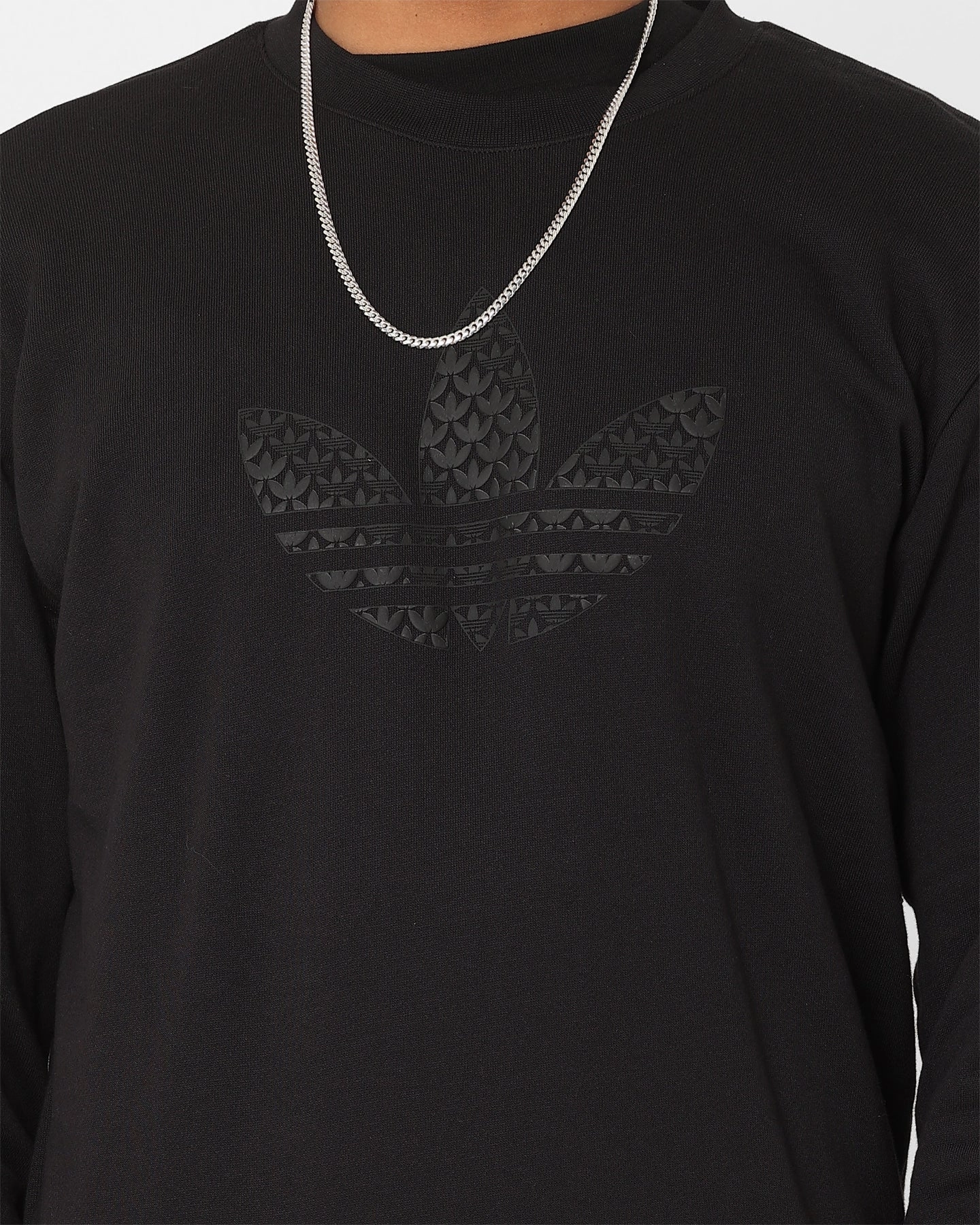 Adidas Monogram Crewneck Black