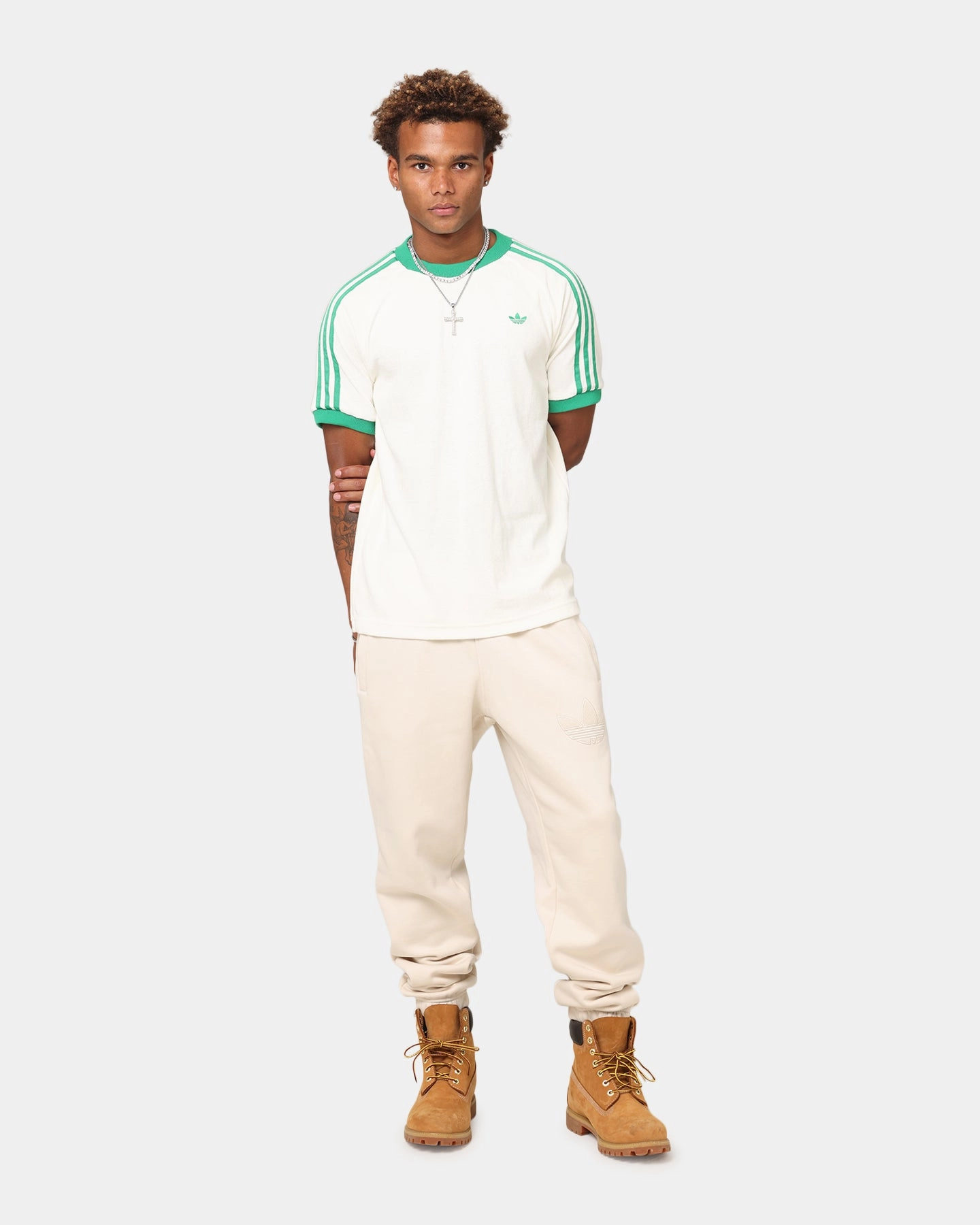 Adidas Originals 70's Cali T-Shirt Off White