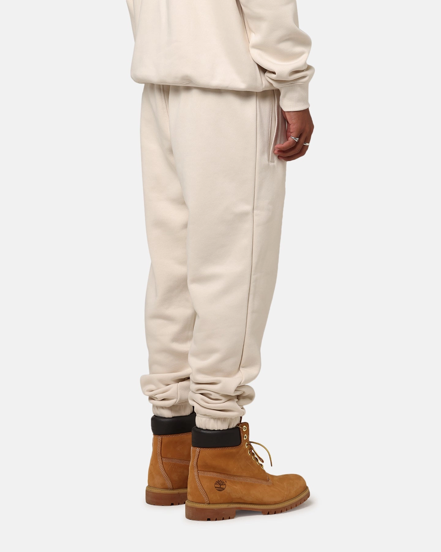 Adidas Originals 70's Fleece Joggers Wonder White