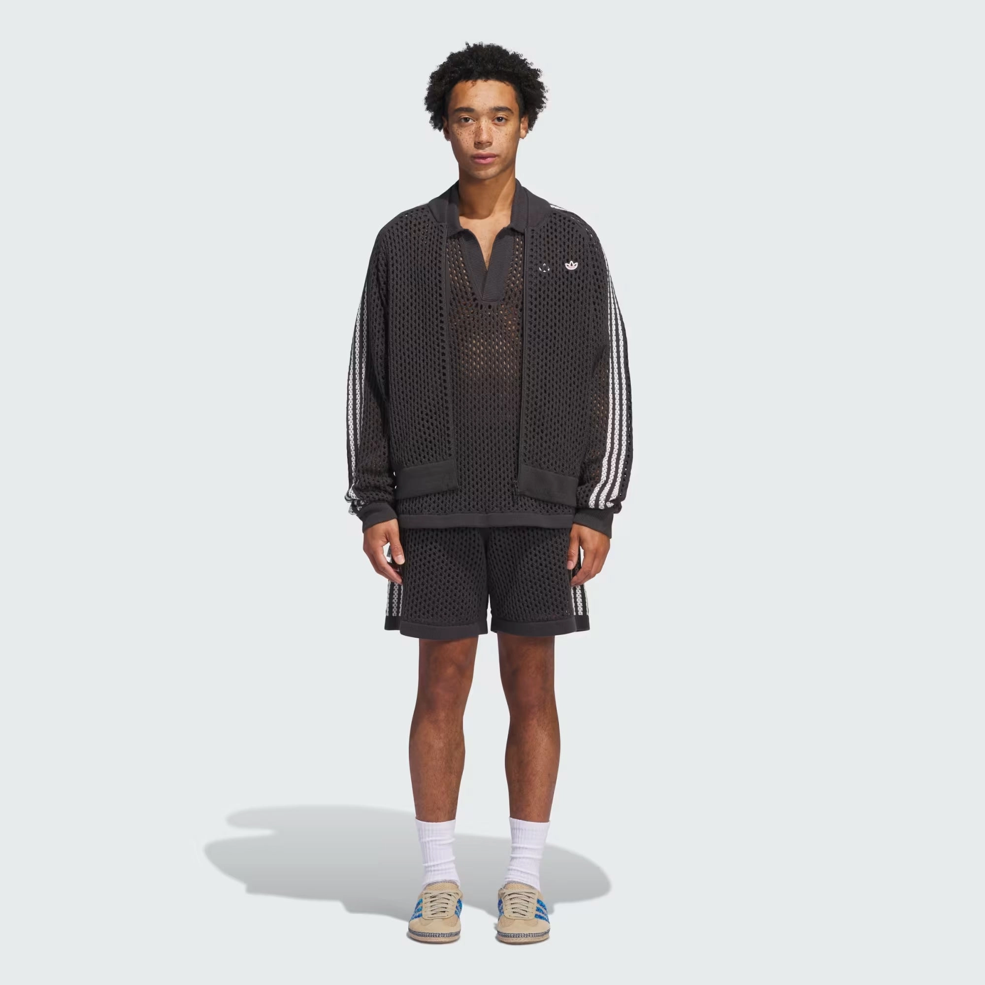 ADIDAS ORIGINALS | CLOT CROCHET TRACK TOP BY EDISON CHEN { CARBON