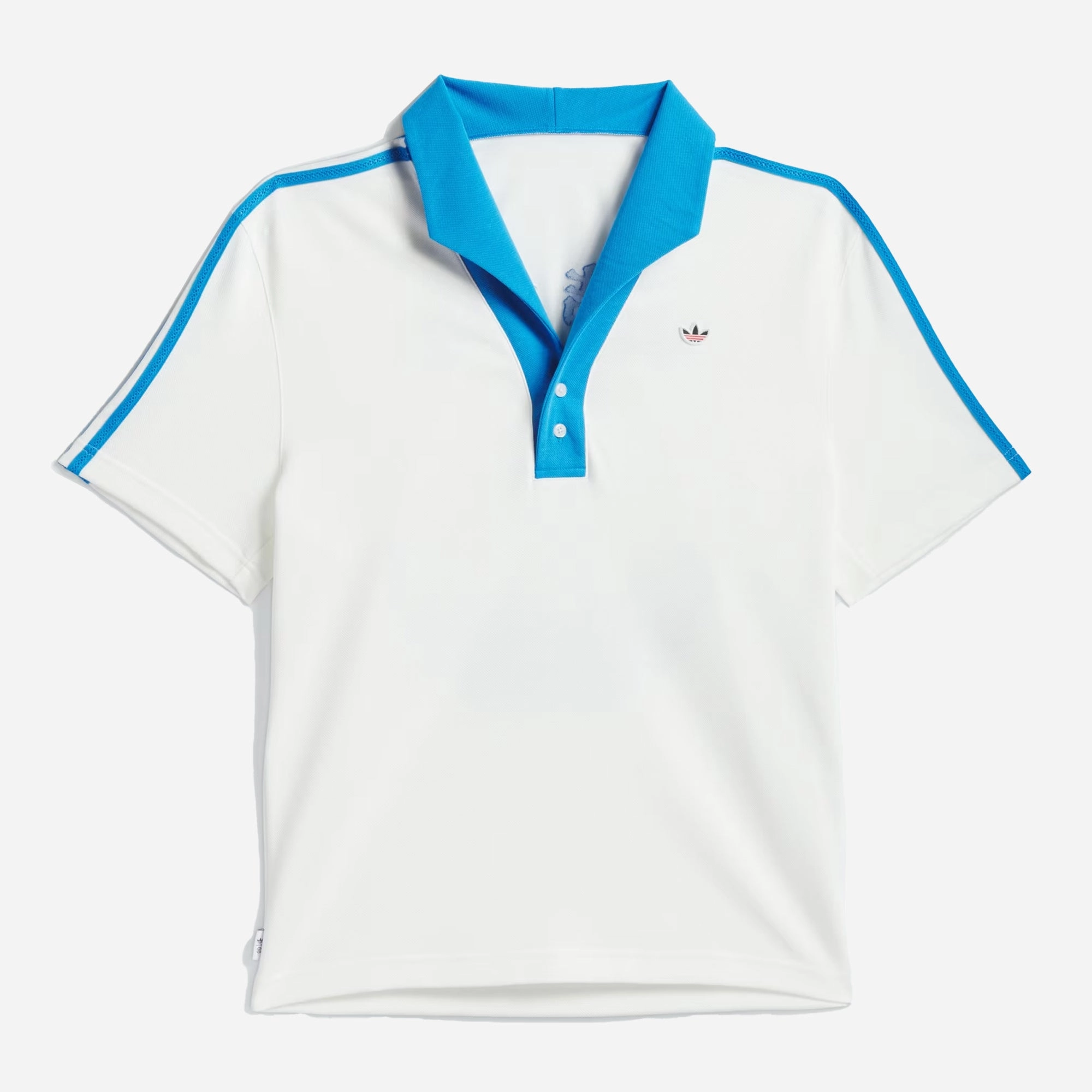 ADIDAS ORIGINALS | CLOT PIQUE POLO BY EDISON CHEN { CORE WHITE