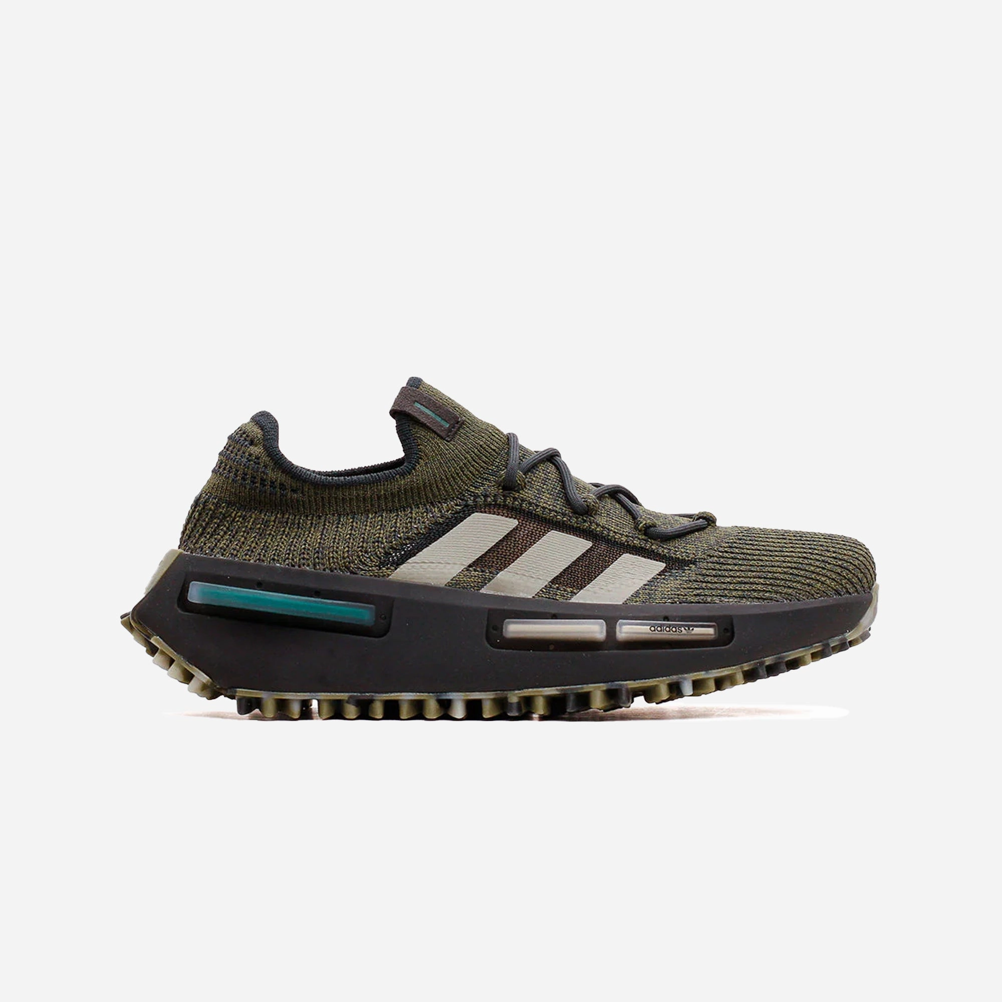 Adidas Originals | NMD_S1  { FOCUS OLIVE/SILVER PEBBLE/CARBON