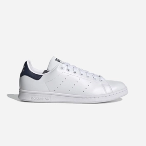 Adidas Originals | STAN SMITH SHOES  { CLOUD WHITE / CLOUD WHITE / COLLEGIATE NAVY