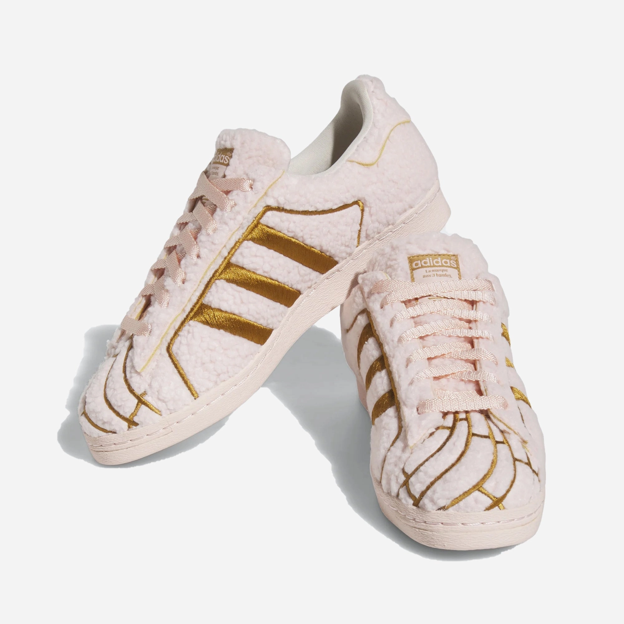 Adidas Originals | TENIS SUPERSTAR CONCHAS  { ICEY PINK/MESA/CREAM WHITE