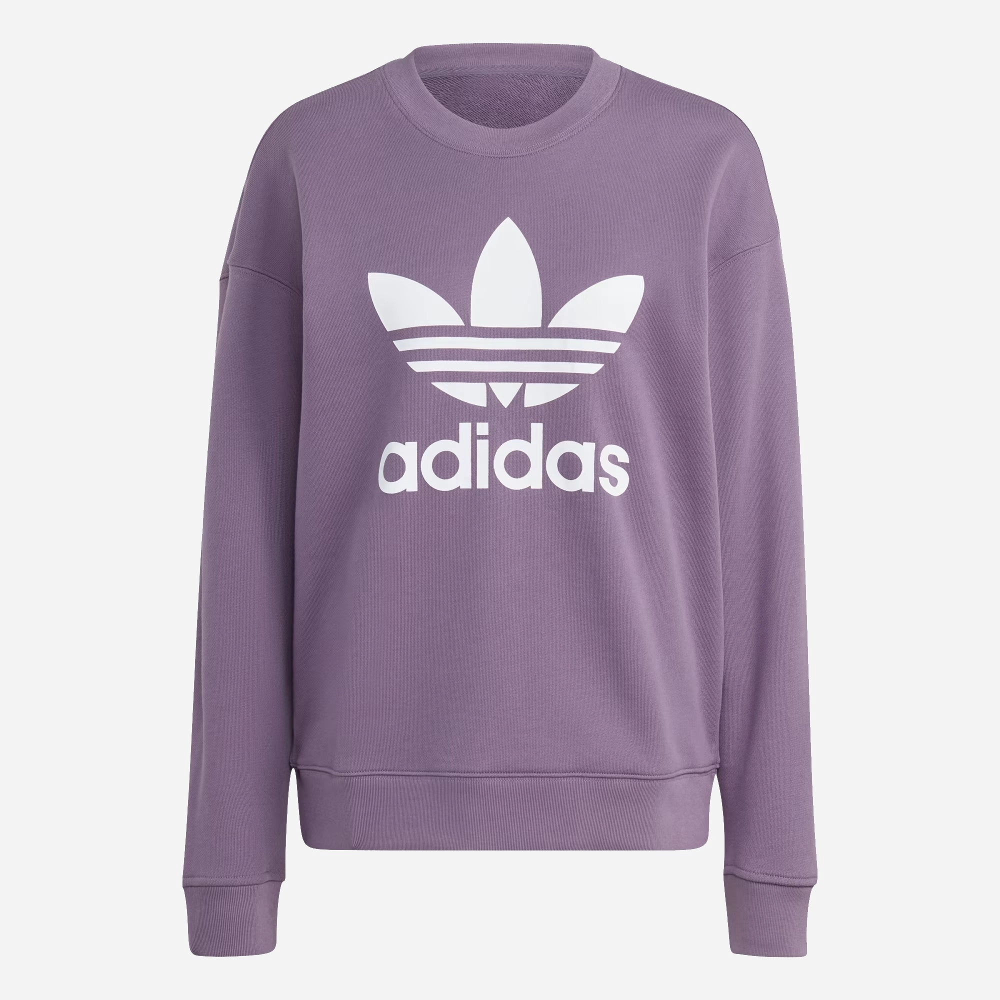Adidas Originals | TREFOIL CREW SWEATSHIRT  { SHADOW VIOLET