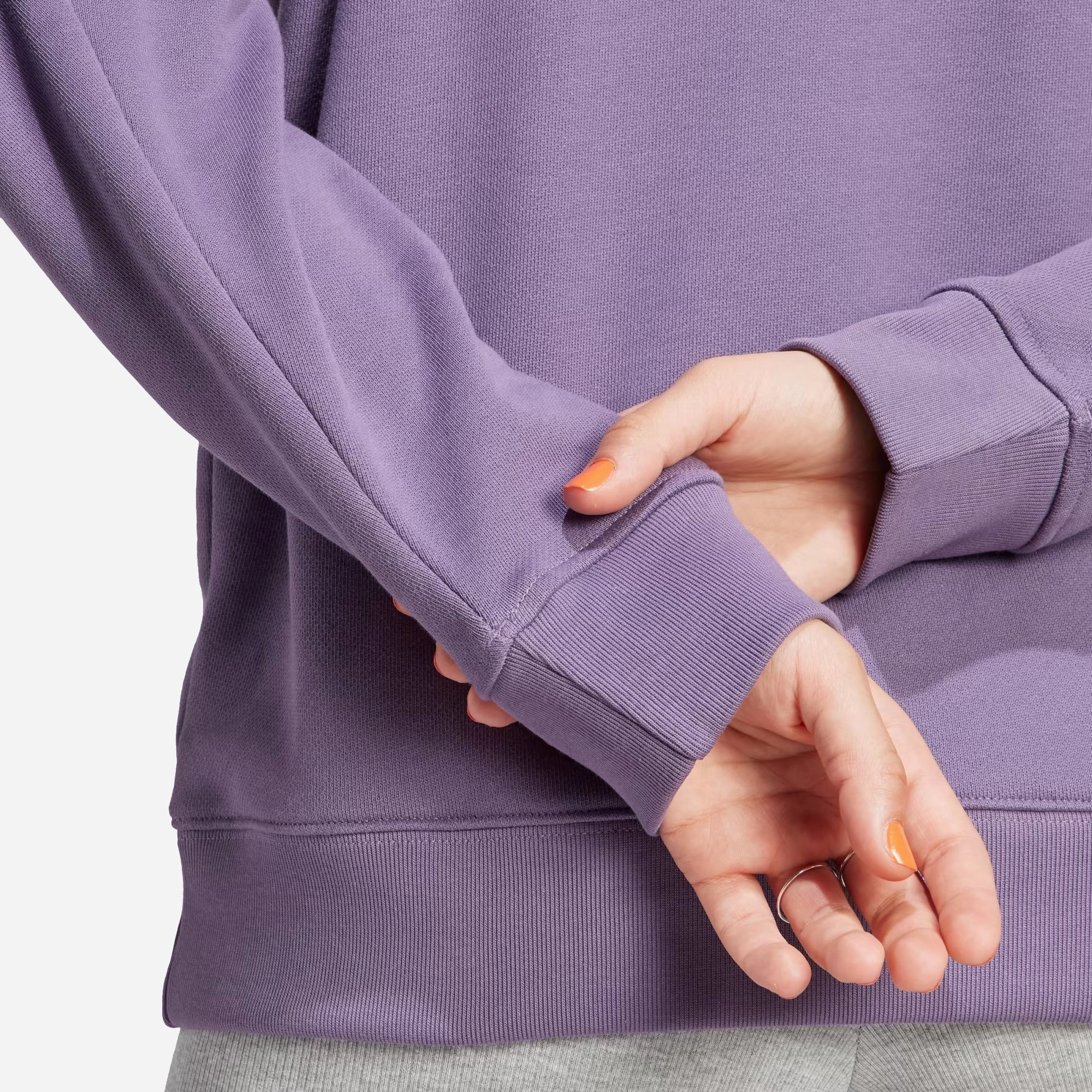 Adidas Originals | TREFOIL CREW SWEATSHIRT  { SHADOW VIOLET