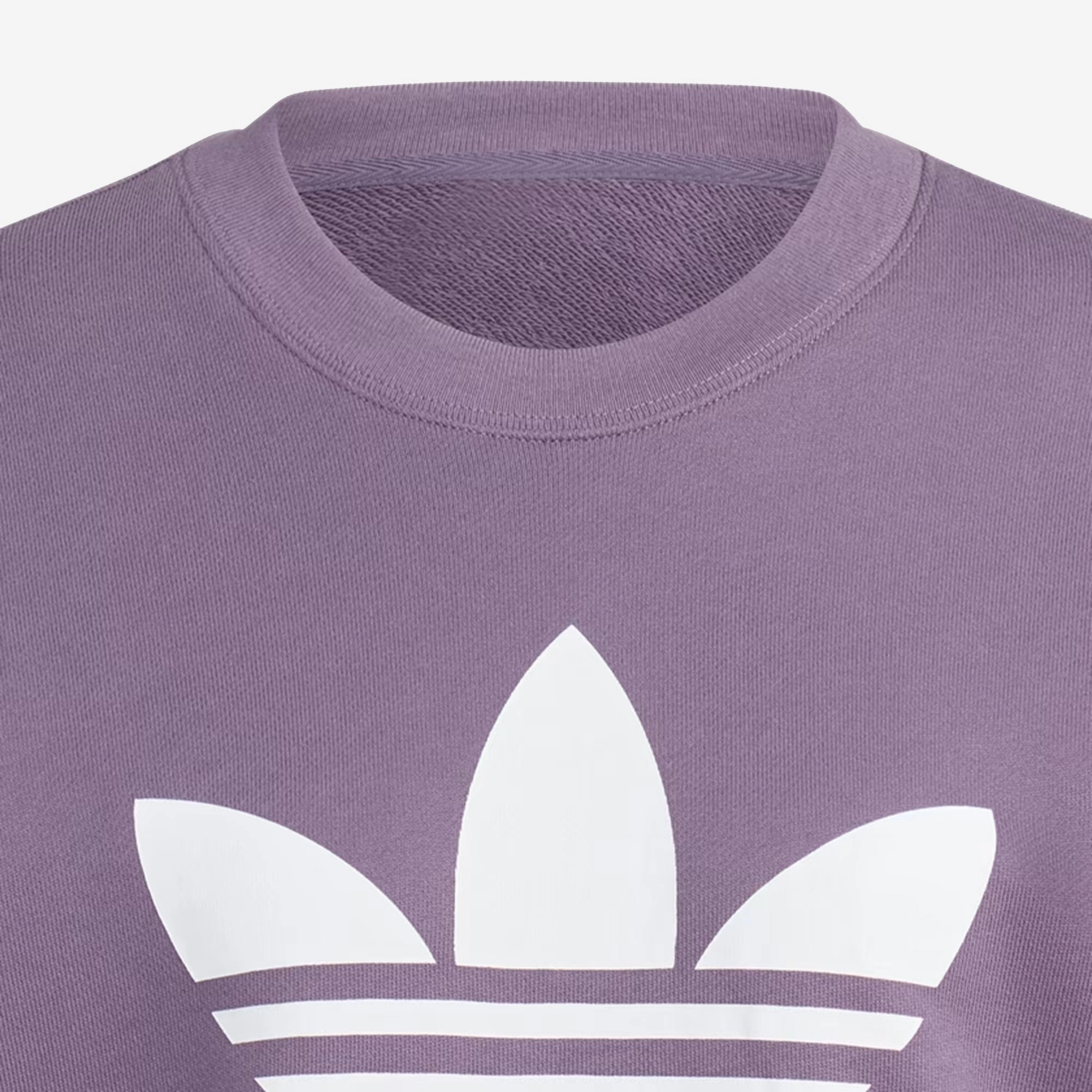 Adidas Originals | TREFOIL CREW SWEATSHIRT  { SHADOW VIOLET