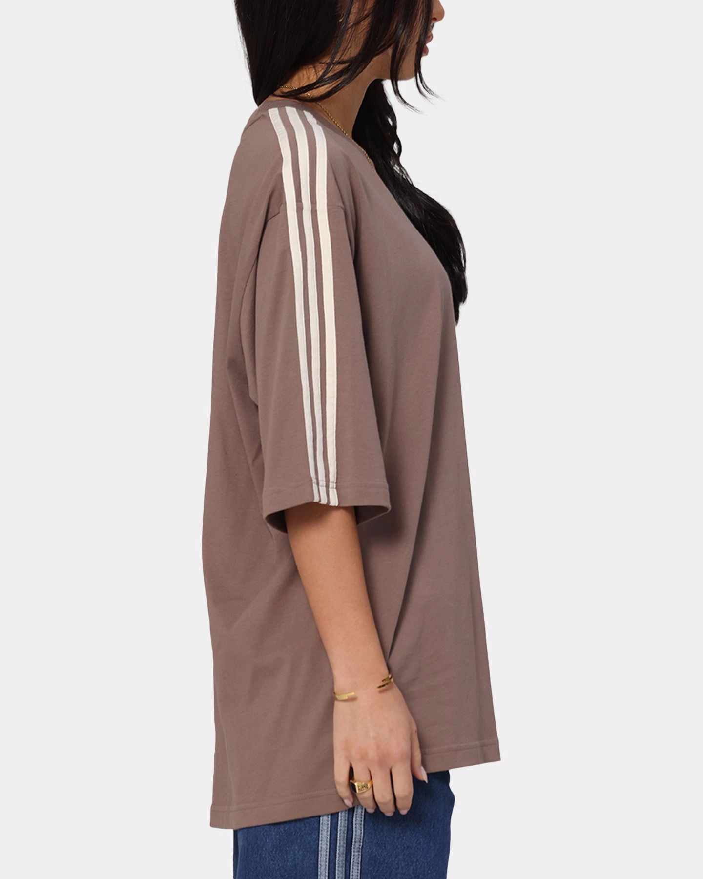 Adidas Oversized T-Shirt Brown