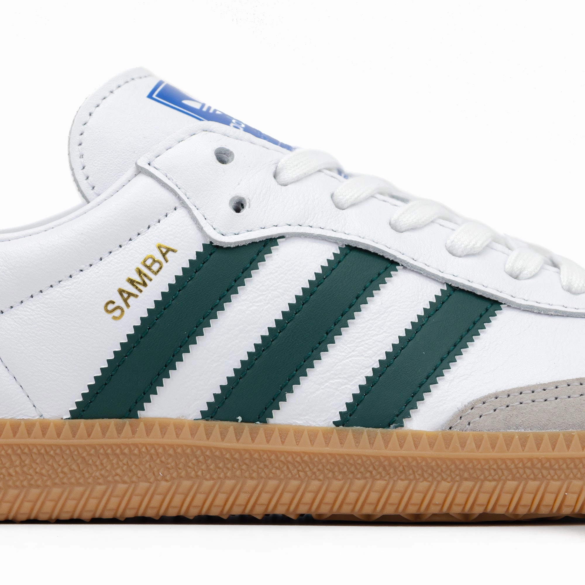 adidas Samba OG White/ Collegiate Green/Gum IE3437