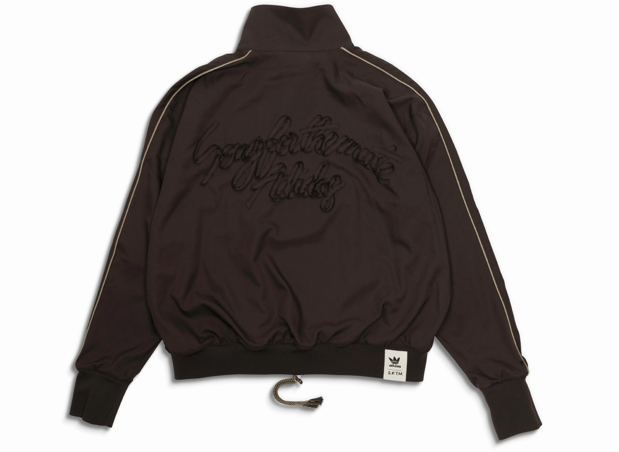 Adidas SFTM Woven Jacket in Brown SONG FOR THE MUTE