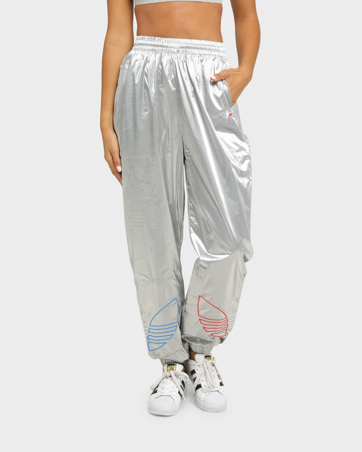 Adidas Women's Japona Track Pant Metallic Silver