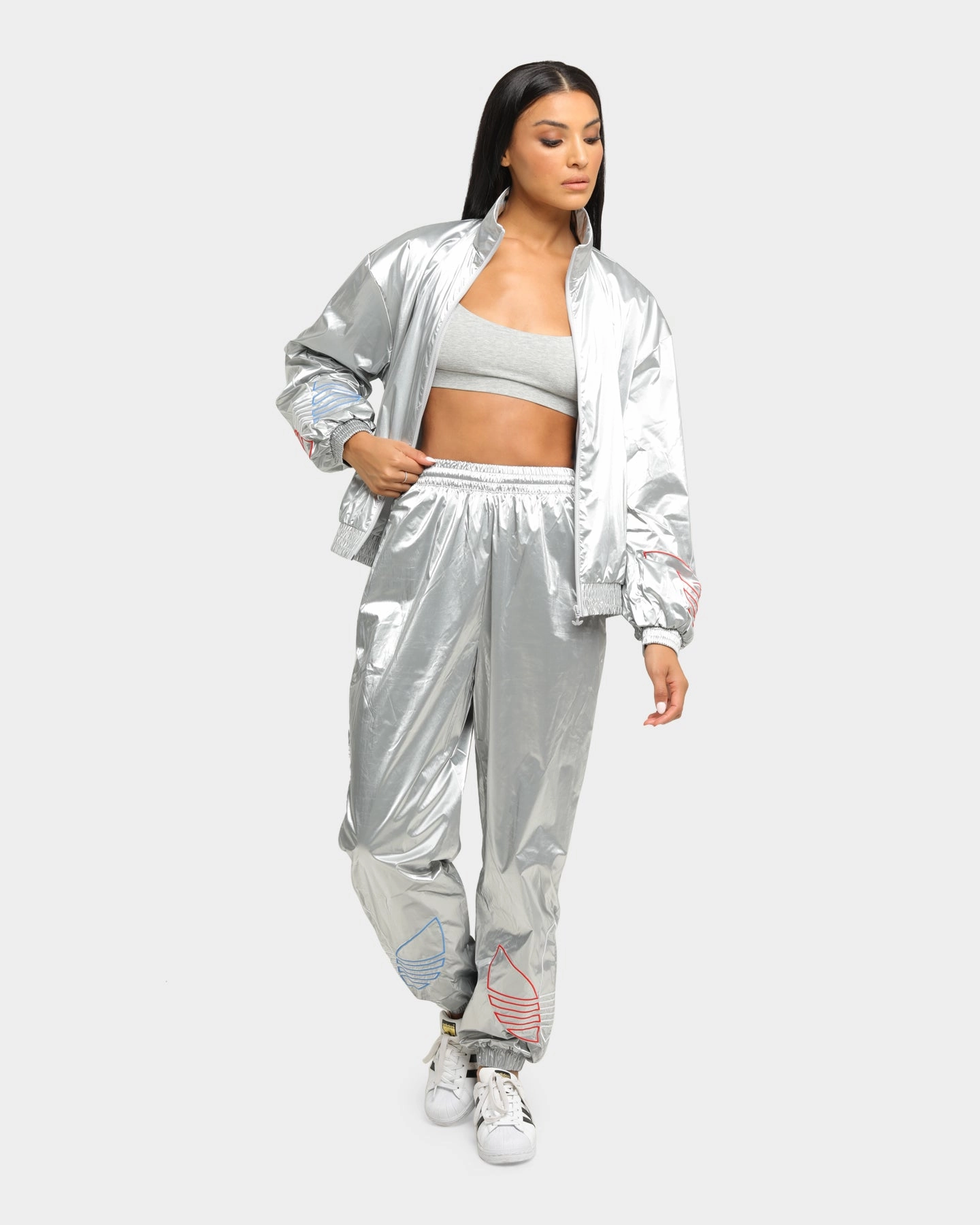 Adidas Women's Japona Track Pant Metallic Silver