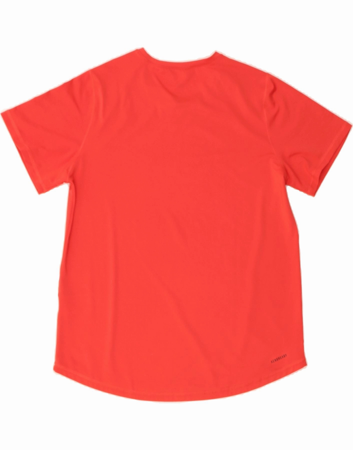 ADIDAS Womens Aeroready Graphic T-Shirt Top UK 16/18 Large Red Polyester