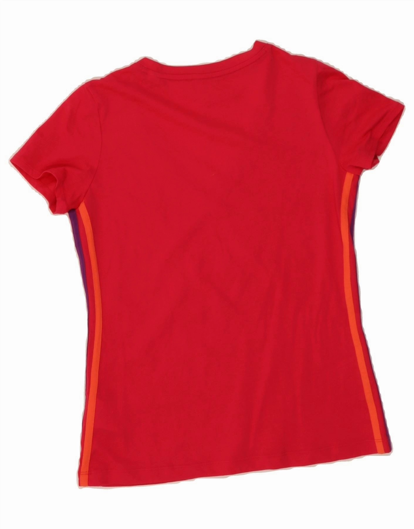 ADIDAS Womens Climalite T-Shirt Top UK 12/14 Medium Pink Cotton