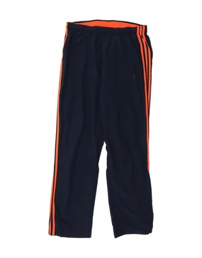 ADIDAS Womens Climalite Tracksuit Trousers UK 16 Large  Navy Blue