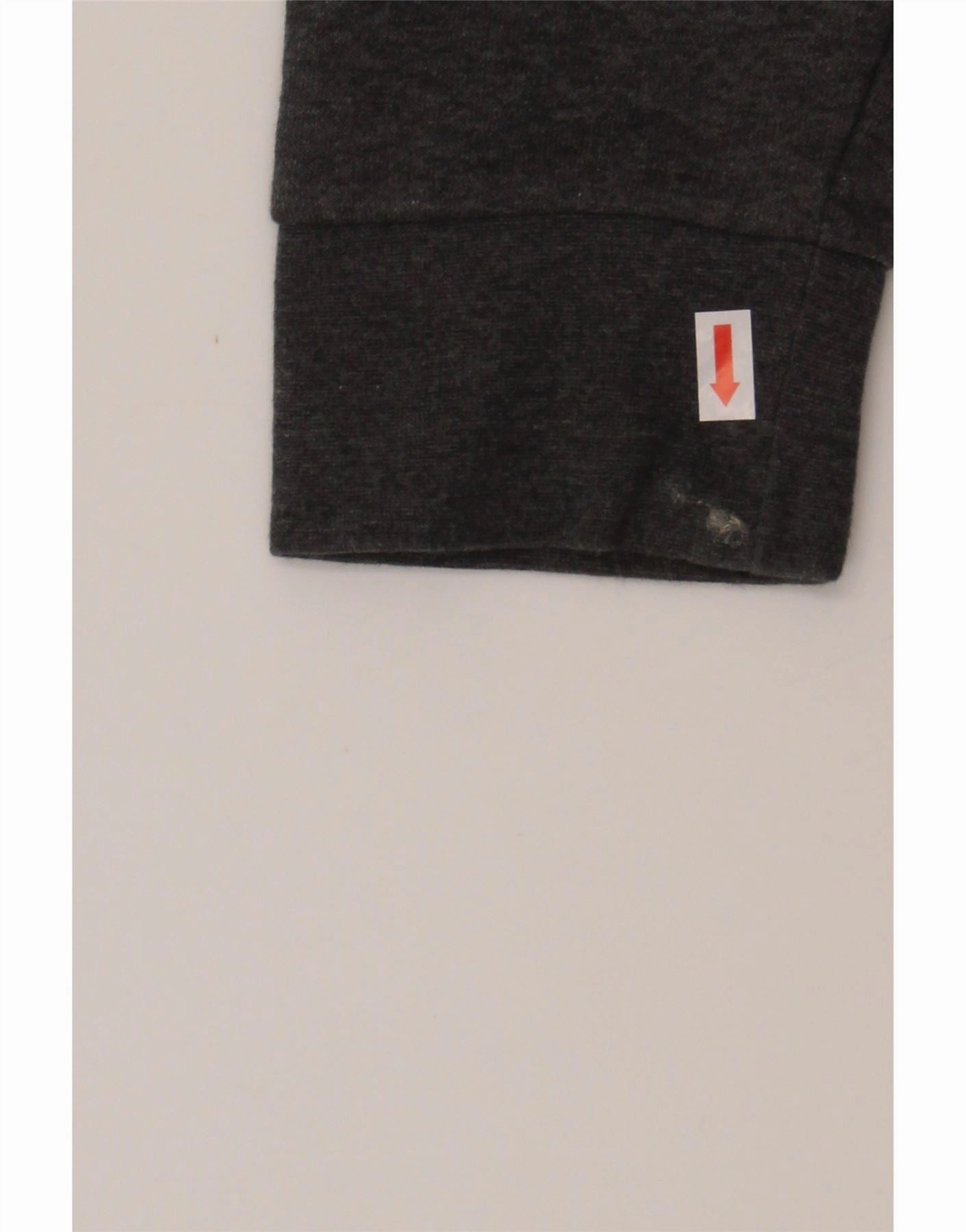 ADIDAS Womens Graphic Sweatshirt Jumper UK 16/18 Large Grey Cotton