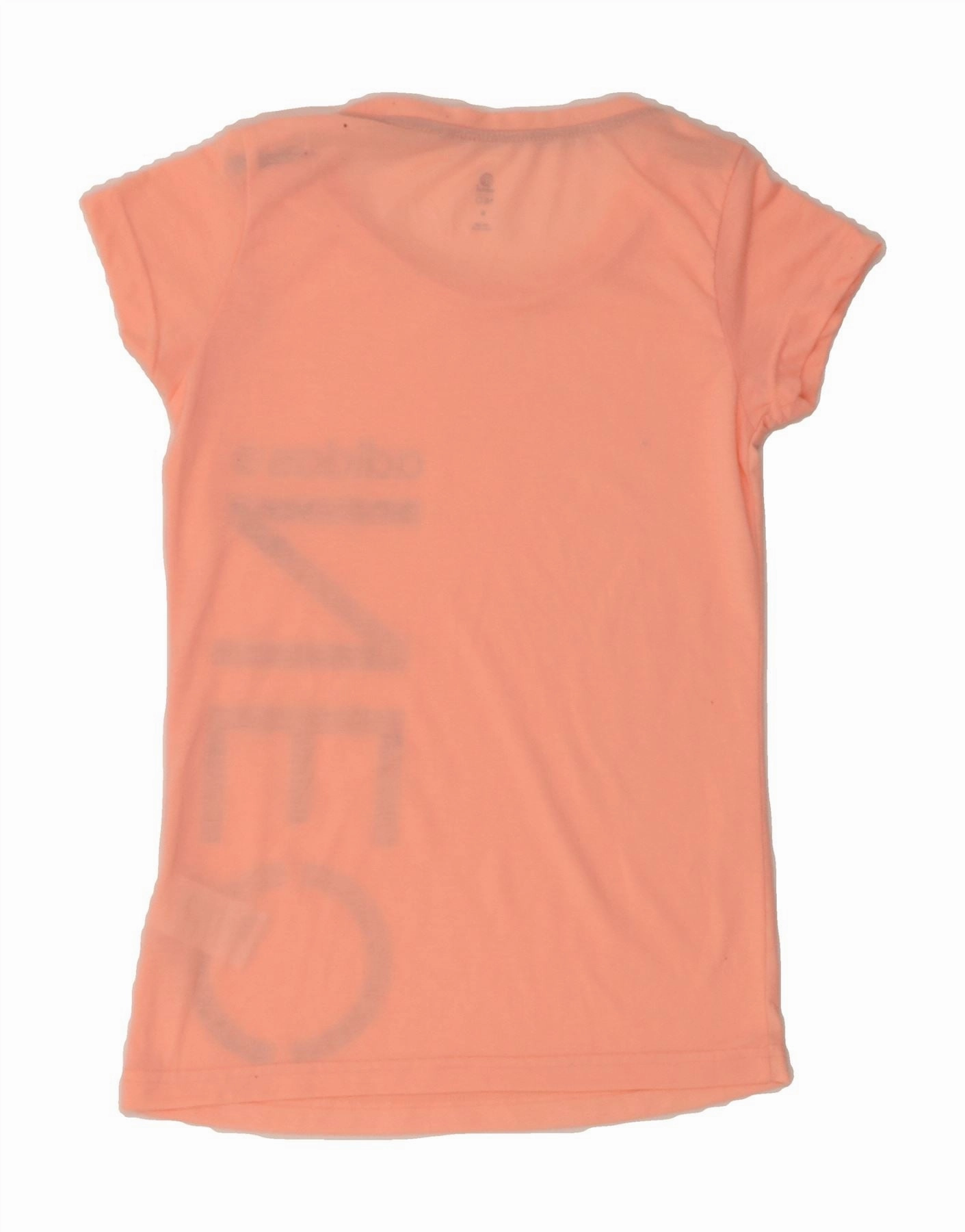 ADIDAS Womens Neo Graphic T-Shirt Top UK 12 Medium Pink Polyester
