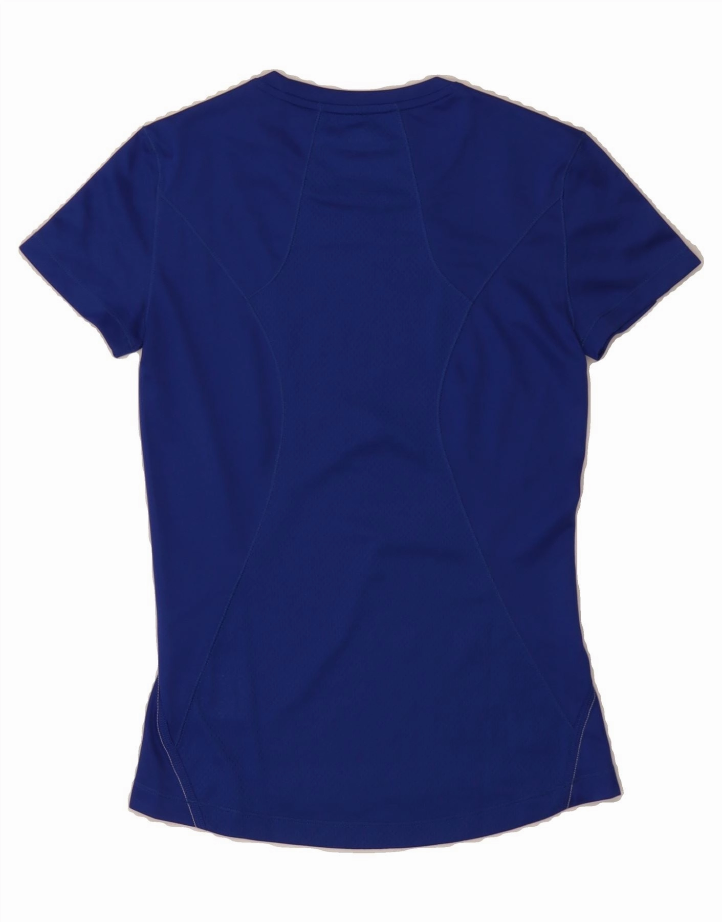 ADIDAS Womens T-Shirt Top UK 4/6 XS Navy Blue Polyester