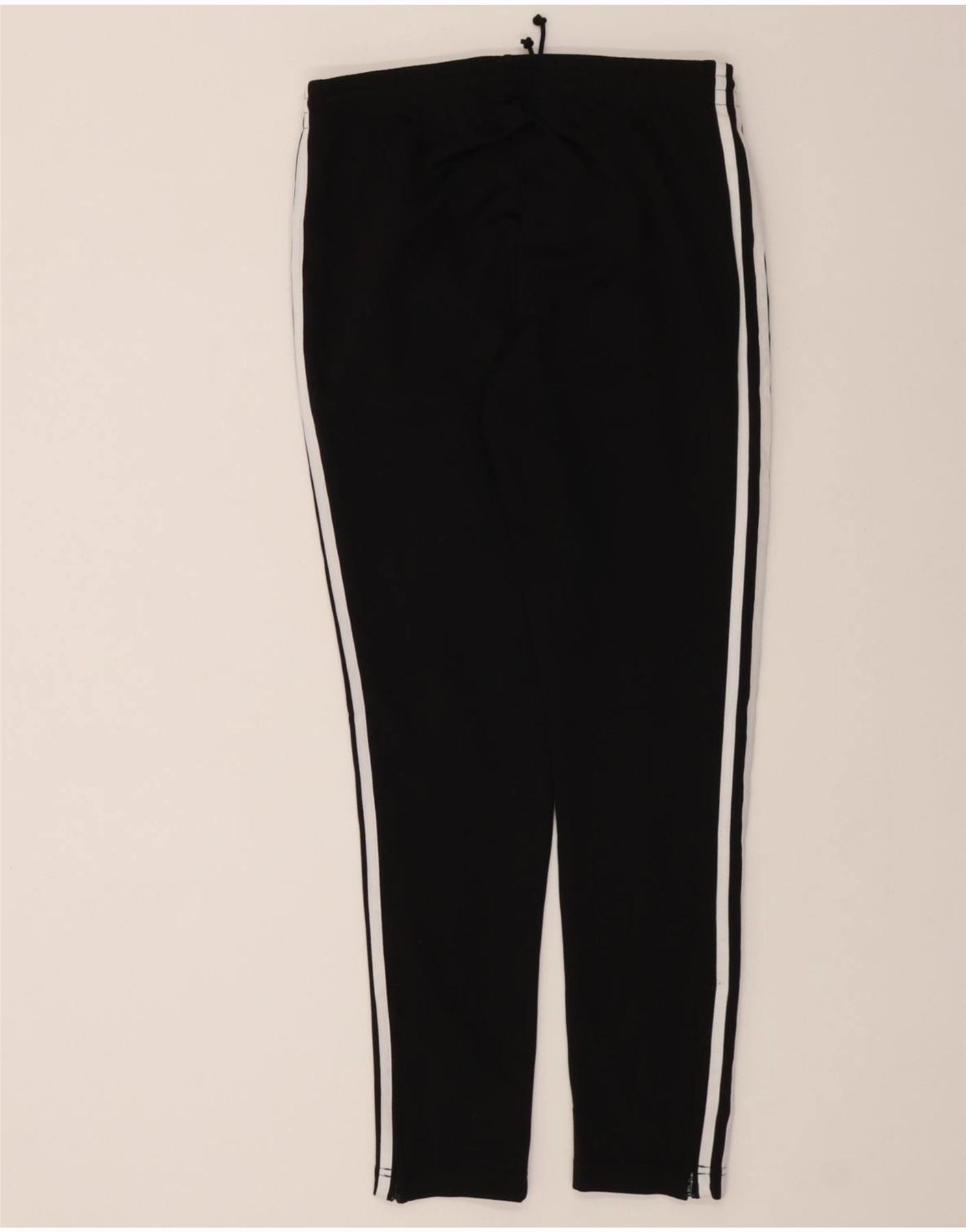 ADIDAS Womens Tracksuit Trousers UK 10 Small Black Polyester