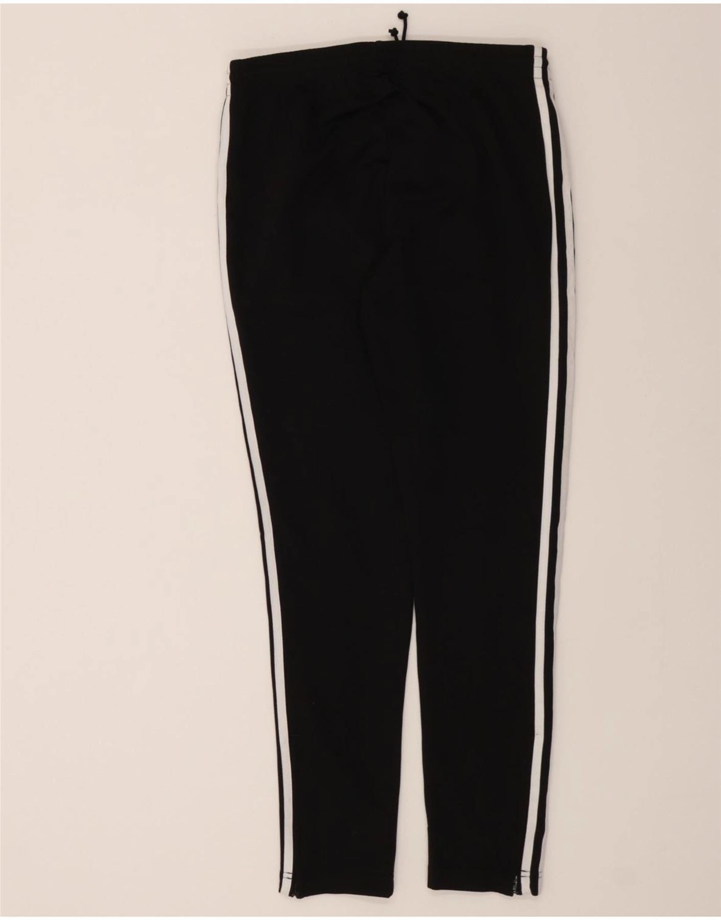 ADIDAS Womens Tracksuit Trousers UK 10 Small Black Polyester