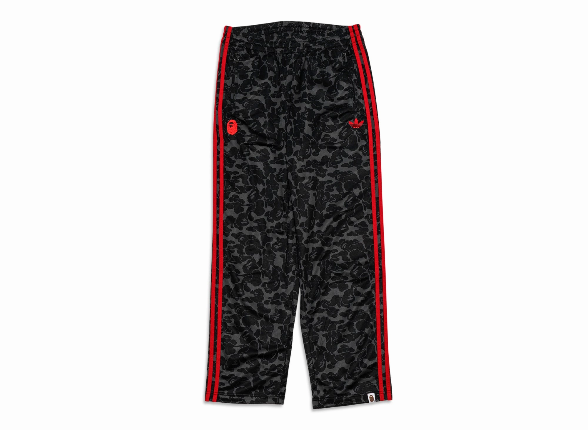 Adidas x Bape AOP Track Pants in Black xld