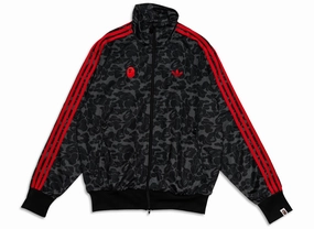 Adidas x Bape AOP Track Top in Black xld