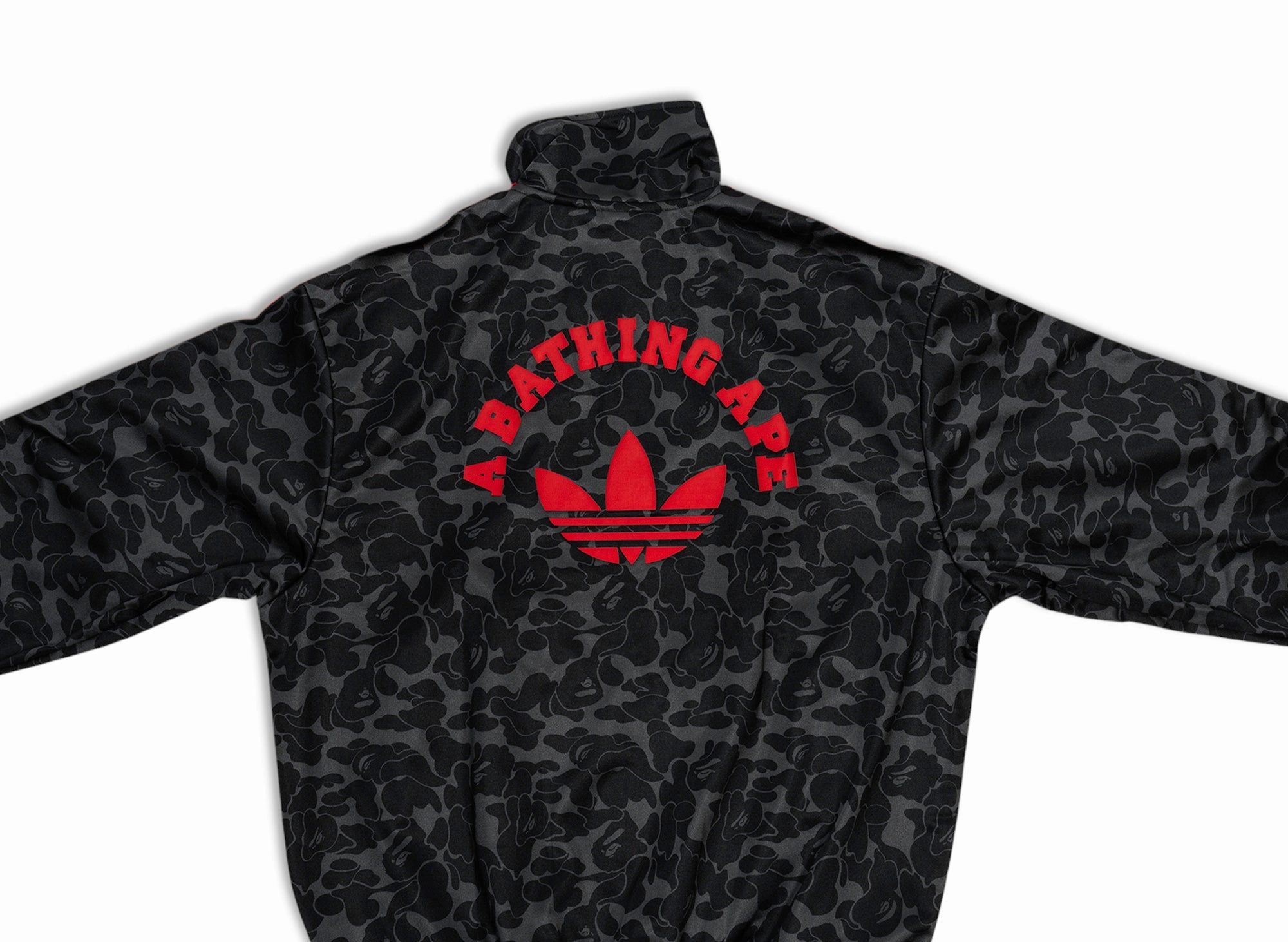 Adidas x Bape AOP Track Top in Black xld